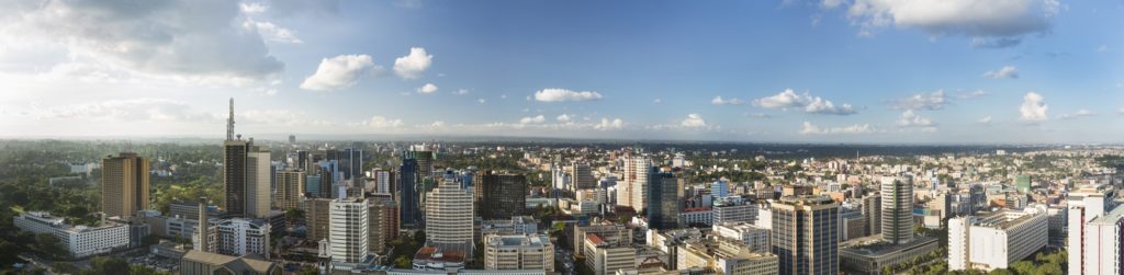 Nairobi Center Panorama, Kenya