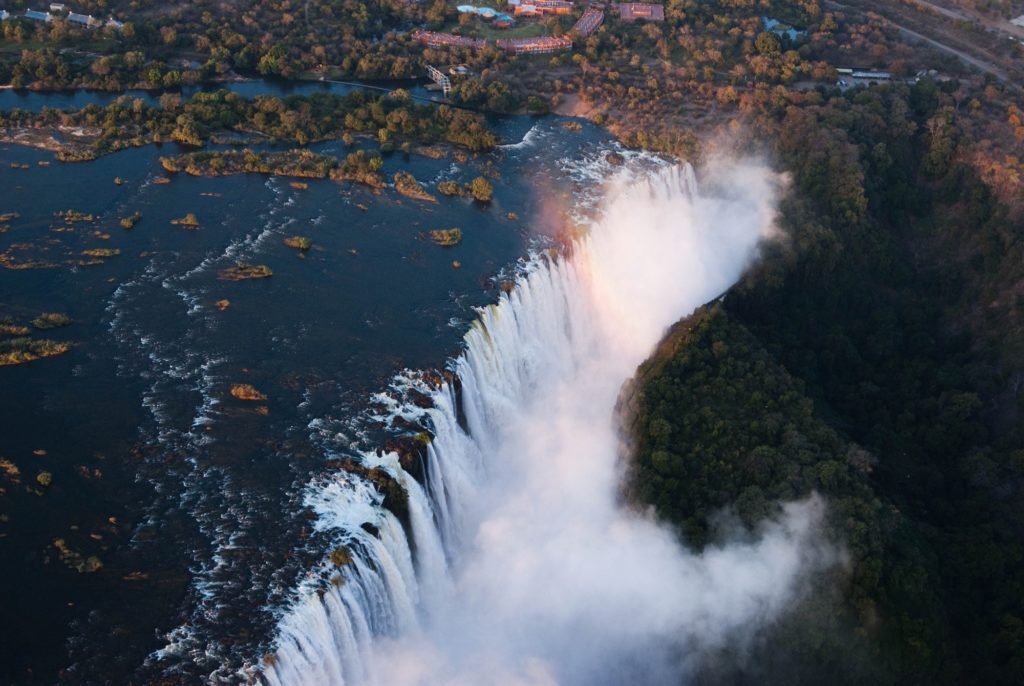 Victoria Falls Aerial